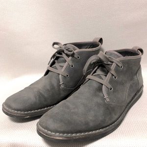 John Varvatos Grey Suede Chukka Boot
